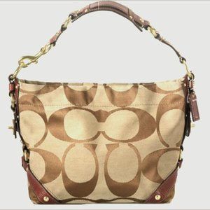 Coach signature Carly hobo bag